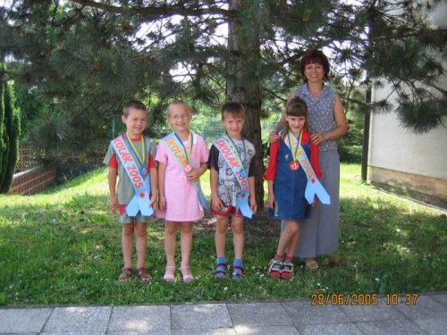 Loučení dětí z MŠ - 28.6.2005